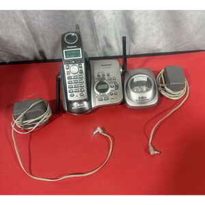 Panasonic 5.8ghz Cordless Phone Base KX-TG5632 w/ Extension Base